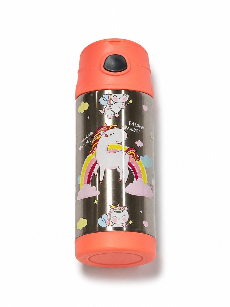 Nwt Splash Unicorn Stainless Steel Insulated Bottle Thermos 13.5oz School
